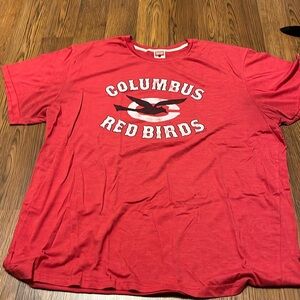Columbus Red Birds Vintage style T shirt by Homage. Men’s 3XL or XXXL.